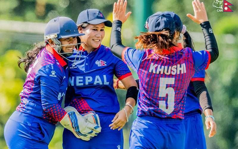 जापानलाई हराउँदै चारदेशीय महिला टी-२० सिरिजमा नेपाल तेस्रो