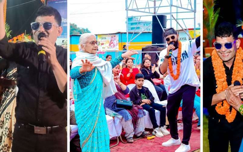 ‘भ्रष्टाचारी जतिलाई पुर्‍याइदेऊ छेउ’ घन्किँदा नवीनसँगै नाचे ज्येष्ठ नागरिक