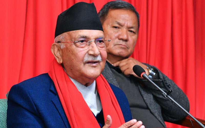 अरु दल एक्लै प्रतिस्पर्धामा आए अस्तित्व संकटमा पर्नेछ: केपी शर्मा ओली