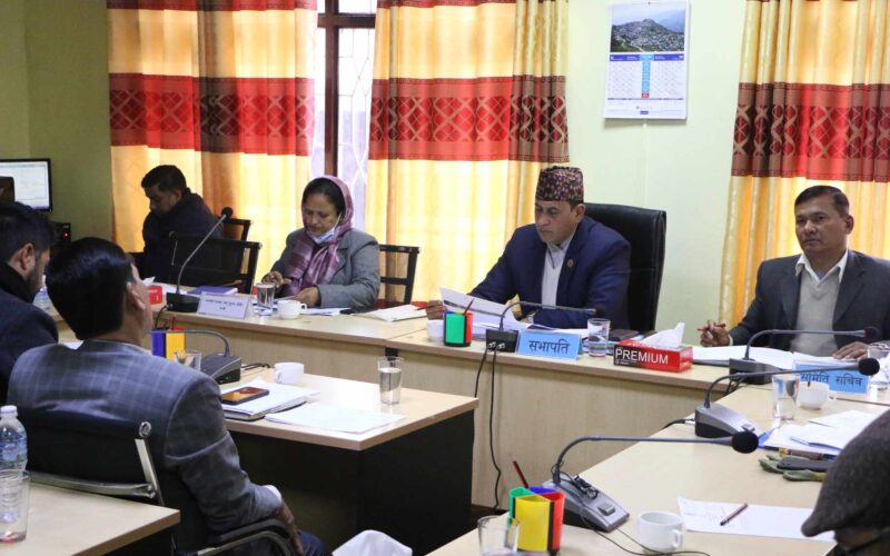 राज्य व्यवस्था तथा सुशासन समितिबाट अनुगमन तथा मूल्यांकन विधेयक संशोधनसहित पारित