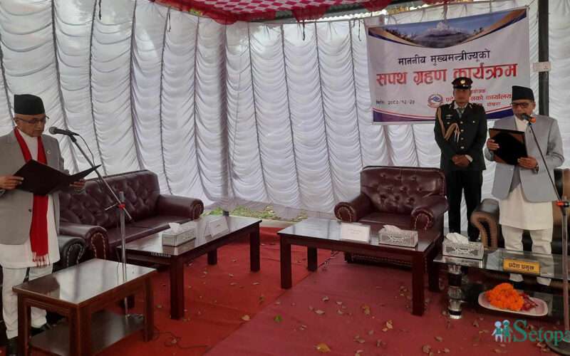 गण्डकीको मुख्यमन्त्री नियुक्तिको बिषय  अदालत जाने संकेत